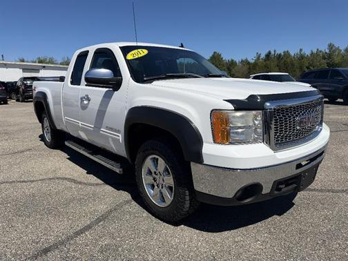 Summit White 2011 GMC Sierra 1500 SLE