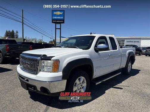 Summit White 2011 GMC Sierra 1500 SLE