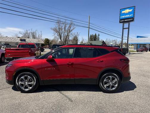 Radiant Red Tintcoat 2024 Chevrolet Blazer 3LT