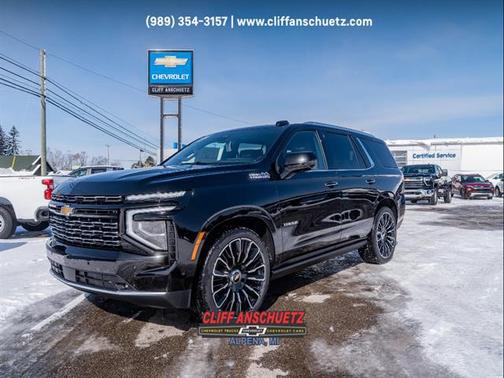 Black 2026 Chevrolet Tahoe 4WD High Country