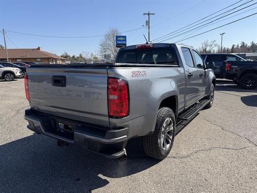 Satin Steel Metallic 2021 Chevrolet Colorado Z71