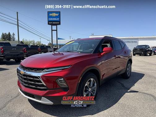 Radiant Red Tintcoat 2024 Chevrolet Blazer 2LT