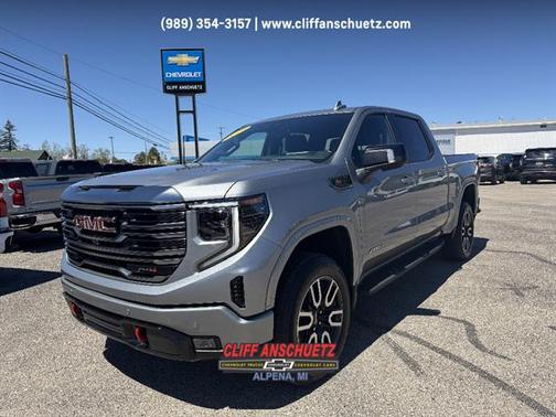 Sterling Metallic 2024 GMC Sierra 1500 AT4