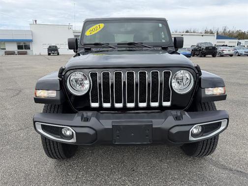 Black 2021 Jeep Wrangler Unlimited Sahara
