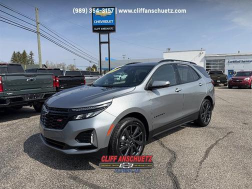 Sterling Gray Metallic 2024 Chevrolet Equinox AWD RS