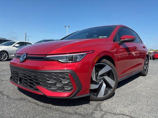 Red 2025 Volkswagen Golf GTI 2.0T S DSG