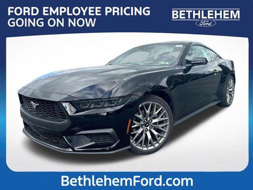 SHADOW BLACK 2026 Ford Mustang EcoBoost Premium