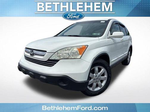 White 2007 Honda CR-V EX-L