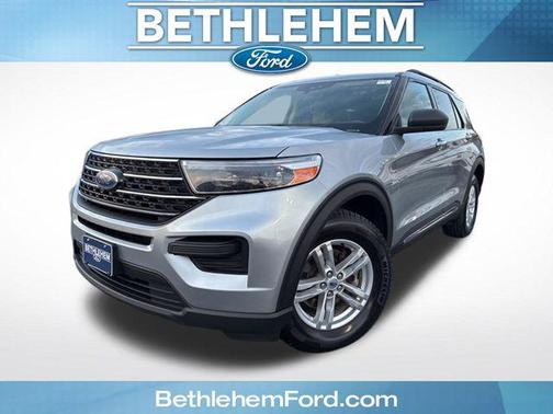 Silver Metallic 2020 Ford Explorer XLT