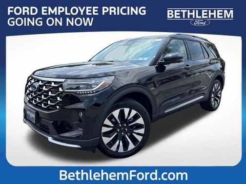 AGATE BLACK METALLIC 2026 Ford Explorer Platinum