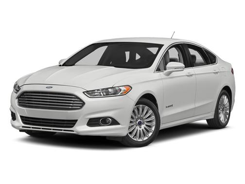 White Platinum Clearcoat Metallic 2014 Ford Fusion Hybrid SE
