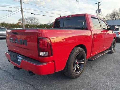 Flame Red Clearcoat 2018 RAM 1500 Night Crew Cab 4x4 5'7' Box