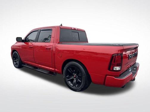 Flame Red Clearcoat 2018 RAM 1500 Night Crew Cab 4x4 5'7' Box