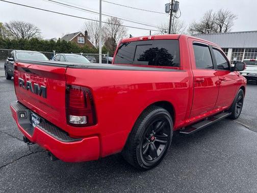Flame Red Clearcoat 2018 RAM 1500 Night Crew Cab 4x4 5'7' Box