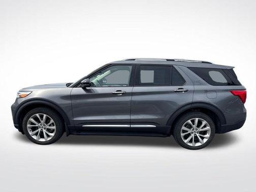 Gray Metallic 2023 Ford Explorer Platinum