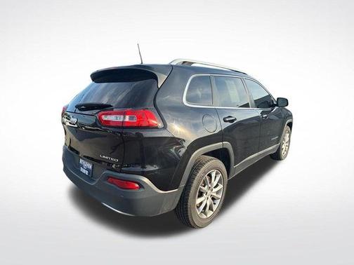 Diamond Black Crystal Pearlcoat 2018 Jeep Cherokee Limited