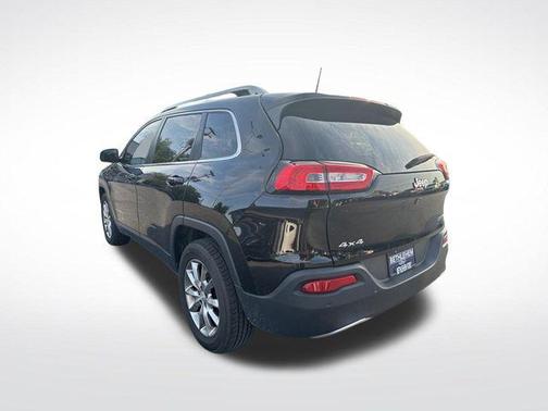 Diamond Black Crystal Pearlcoat 2018 Jeep Cherokee Limited