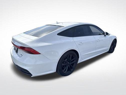 Ibis White 2021 Audi A7 55 Premium Plus