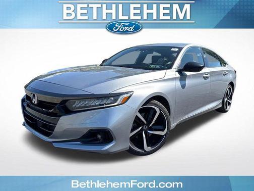 Silver 2021 Honda Accord Sport 1.5T