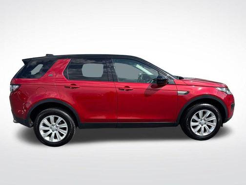 Red 2017 Land Rover Discovery Sport SE