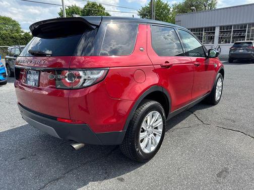 Red 2017 Land Rover Discovery Sport SE