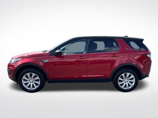 Red 2017 Land Rover Discovery Sport SE