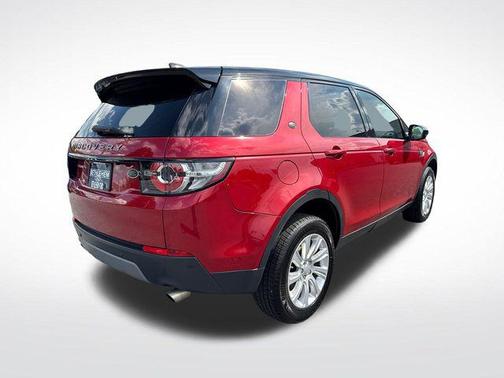 Red 2017 Land Rover Discovery Sport SE
