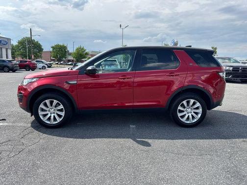 Red 2017 Land Rover Discovery Sport SE