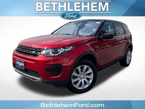 Red 2017 Land Rover Discovery Sport SE