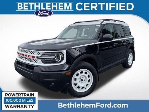 SHADOW BLACK 2025 Ford Bronco Sport Heritage