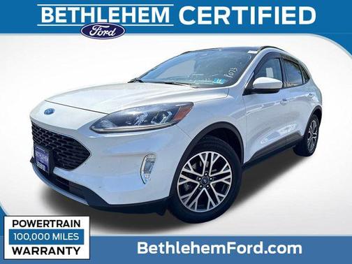 White Metallic 2020 Ford Escape SEL