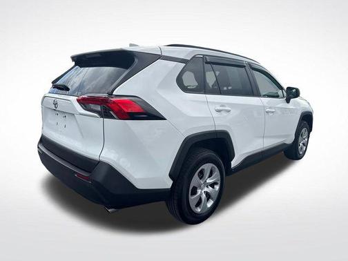 Super White 2021 Toyota RAV4 LE