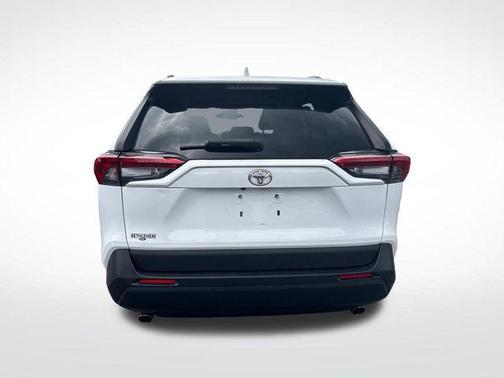 Super White 2021 Toyota RAV4 LE