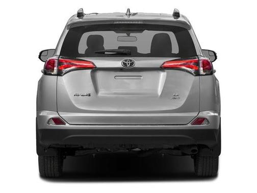 Red 2018 Toyota RAV4 LE