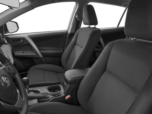 Red 2018 Toyota RAV4 LE