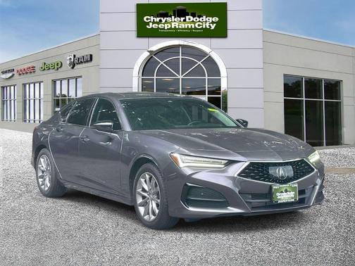 Gray 2021 Acura TLX Base