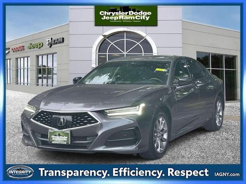 Gray 2021 Acura TLX Base