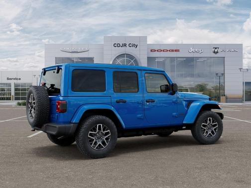 Hydro Blue Pearl 2026 Jeep Wrangler Sahara