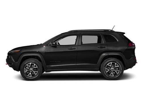 Brilliant Black Crystal Pearlcoat 2016 Jeep Cherokee Trailhawk