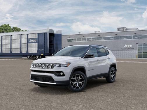 Bright White Clearcoat 2026 Jeep Compass Limited