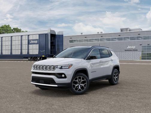 Bright White Clearcoat 2026 Jeep Compass Limited