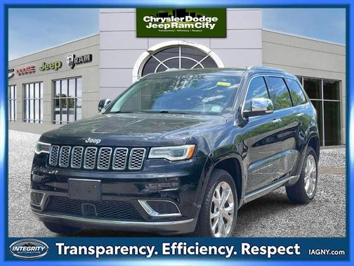 Diamond Black 2019 Jeep Grand Cherokee Summit