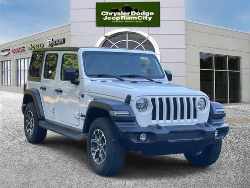 Bright White Clearcoat 2021 Jeep Wrangler Unlimited Sport S