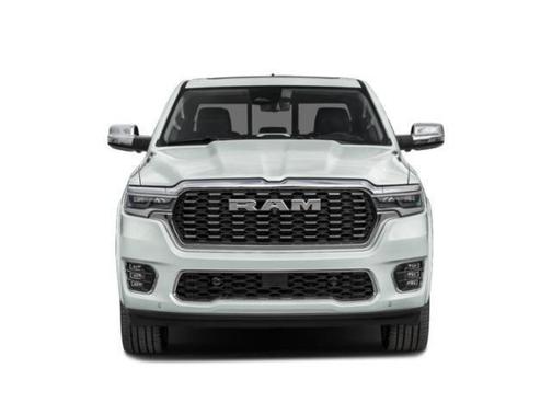 Bright White Clearcoat 2025 RAM 1500 Tungsten