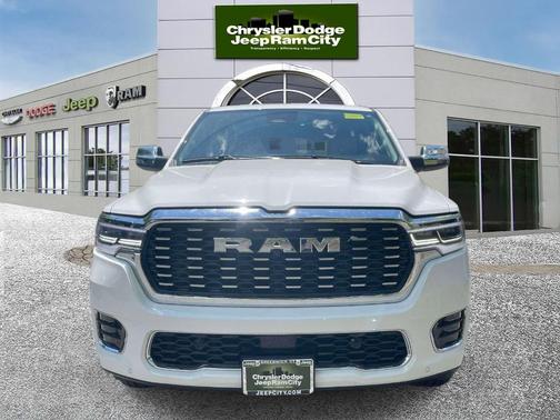 Bright White Clearcoat 2025 RAM 1500 Tungsten