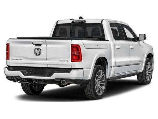 Bright White Clearcoat 2025 RAM 1500 Tungsten