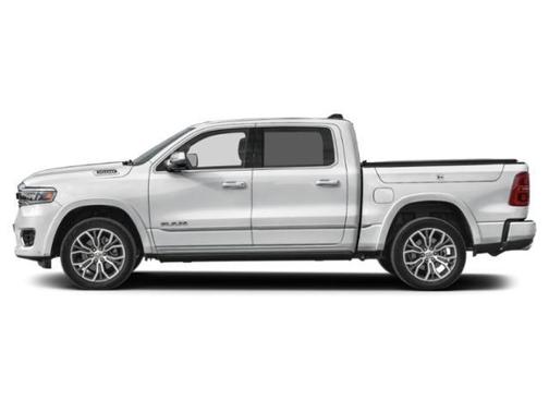 Bright White Clearcoat 2025 RAM 1500 Tungsten