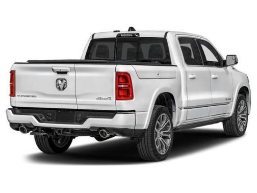 Bright White Clearcoat 2025 RAM 1500 Tungsten