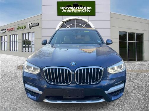Phytonic Blue Metallic 2021 BMW X3 xDrive30i
