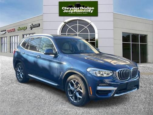 Phytonic Blue Metallic 2021 BMW X3 xDrive30i